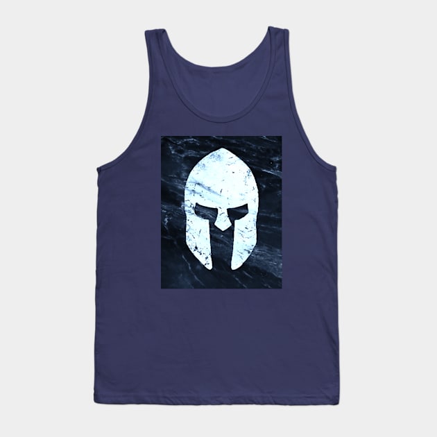 Spartan Helmet Tank Top by Scar